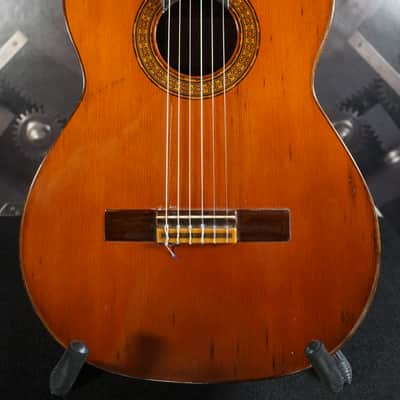 Tunesavuro/Tsunesaburo Kurosawa No. 4 Handmade Japan Classical Guitar 1970 w/ Hard Case image 4