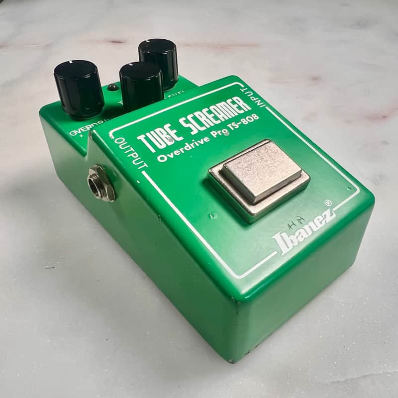 Ibanez TS808 Tube Screamer 1981 - Green s/n 120432 SKU0028 image 1