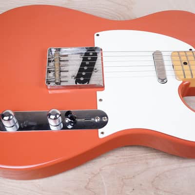 Fender Traditional '50s Telecaster MIJ 2022 Fiesta Red Japan w/ Bag image 5