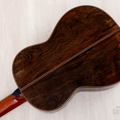 1974 Toshihiko Nakade Model 1500S Vintage Classical Guitar, Spruce + Brazilian Rosewood w/ Case image 18