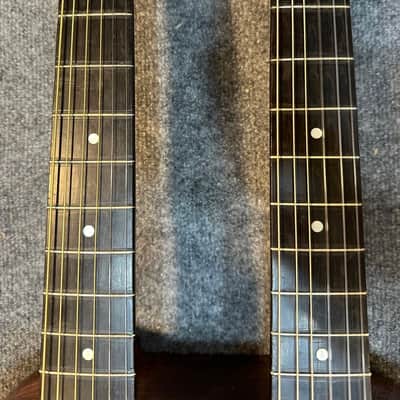 Louis Sutz Double Neck 1920 - Brazilian Rosewood image 12