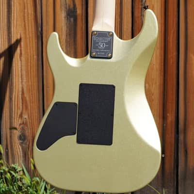 Schecter USA CUSTOM SHOP Sunset Custom-II 24 FR Golden Carbon Dichrolam Top w/ Case image 9