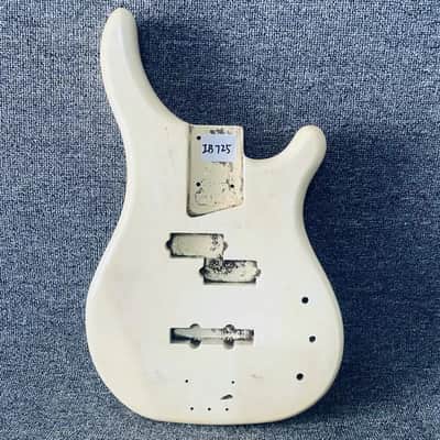 Cream White 4 String Bass Body PJB DIY Project image 1
