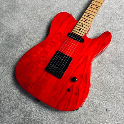 2000s Fernandes TE-85T Ash Telecaster MIJ - Takuya Signature Japan Transparent Red image 3