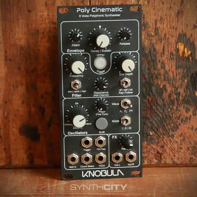 Knobula Poly Cinematic 8-Voice Polyphonic Synthesizer Eurorack