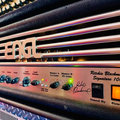 Engl Ritchie Blackmore Signature E650 - 4 Channel 100-Watt Guitar Amp Head (Retubed by P. Mezzabarba) image 2