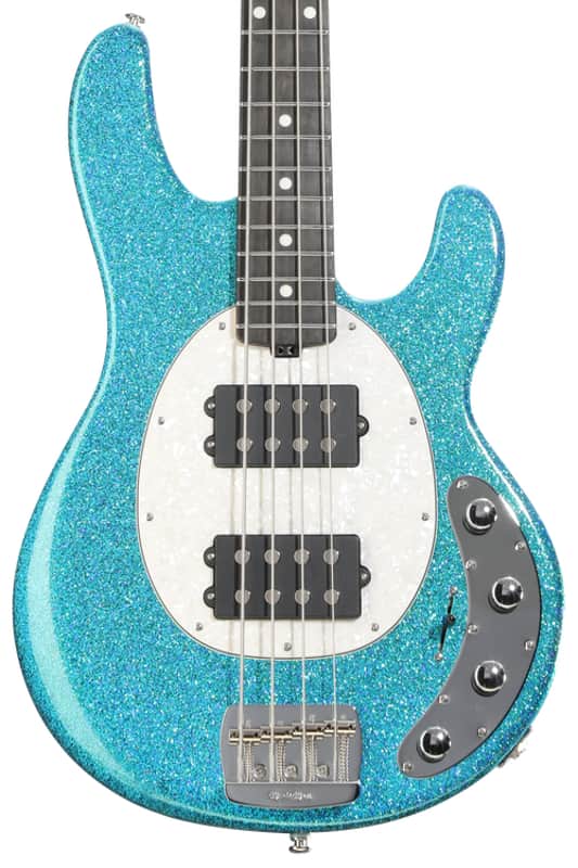 Ernie Ball Music Man StingRay Special HH Electric Bass Guitar - Anomalous Green  Ebony Fingerboard image 1