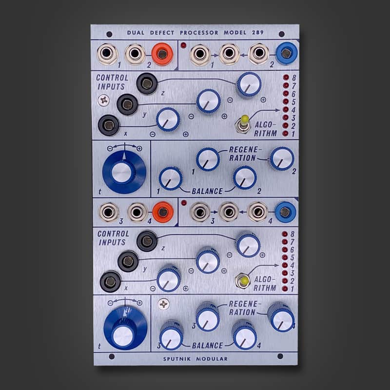 Sputnik Modular Dual Defect Processor Model 289 DSP module for the Buchla format image 1