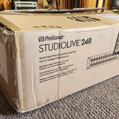 PreSonus StudioLive 24R 32-Channel Rackmount Digital Mixer 2017 - Present - Black image 7