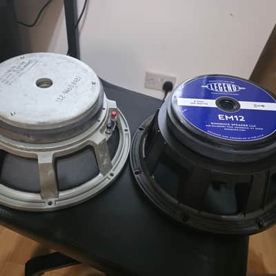 Emminence EM12 12" 8 ohm 200w Guitar Speaker EVM 12l Tone. Legend Series image 3