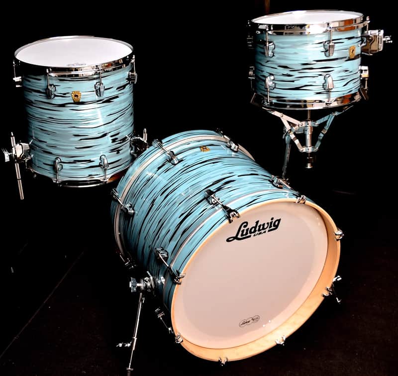 Ludwig Keystone Series UpBeat 8x12" / 14x14" / 15x20" Drum Set image 1