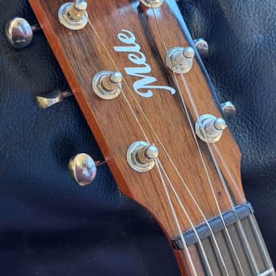 Mele Guitarlele Six String Ukulele- Natural w/ Case (Guilele/Guitalele) image 2