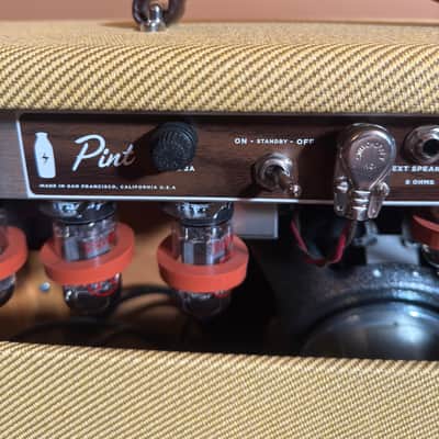 Milkman Pint 10-Watt 1x12" Guitar Combo with V.S.O.P. Alnico Speaker Tweed image 7