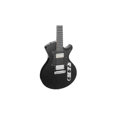 Stagg SVY SPCL BK Silveray Series Special Model Solid Mahogany Body 6-String Electric Guitar image 2