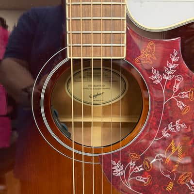 Used Epiphone Hummingbird Pro Acoustic Electric Guitar 2021 image 8
