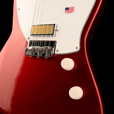 Harmony Factory Special Silhouette Electric Guitar Cherry W/Case 1 of 24 B-Stock image 6