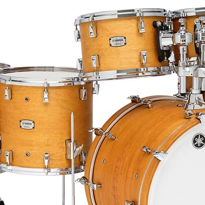 Yamaha Absolute Hybrid Maple Drum Shell Set VINTAGE NATURAL - 22/10/12/14/16/14S image 2