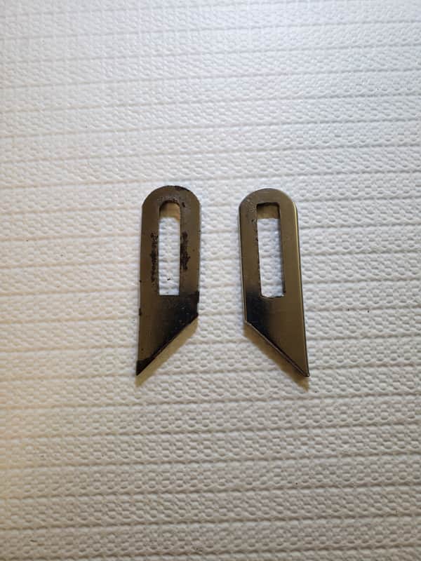 Slingerland Hi-Hat Spikes 1960s-1970s - Chrome image 1