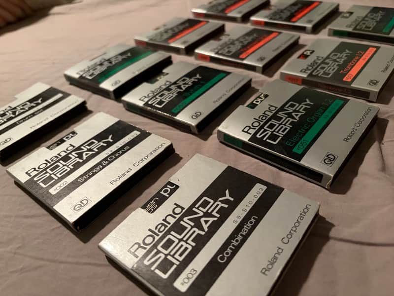 Roland Sound Library Disks :: 1987 : S-10 Sampler :: 40 Disks! image 1