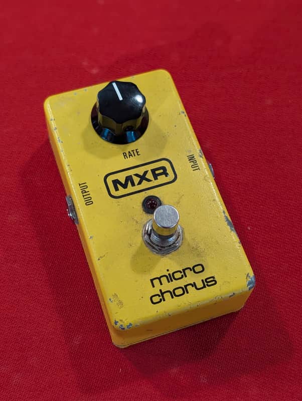 MXR M148 Micro Chorus 2005 - Present - Yellow image 1