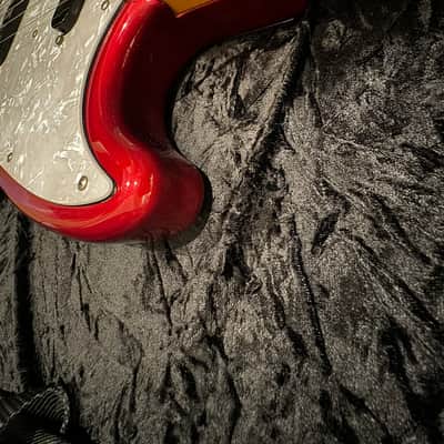 Fender Japan MG-69 MH 2010-2012 - Candy Apple Red image 7