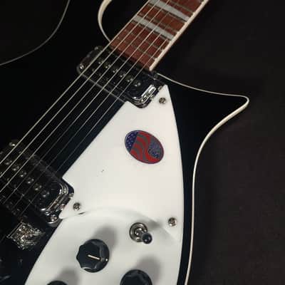 Rickenbacker 620 Electric Guitar Jetglo w/Hard Case image 8