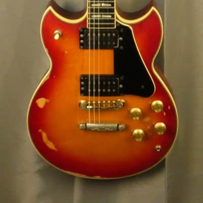 YAMAHA SG1000 'Relic' 1980s - CSB cherry sunburst - Japan Import image 1