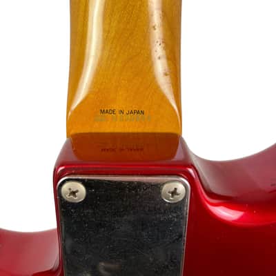 Fender Japan 62 Reissue Stratocaster 1993-1994 - Candy Apple Red image 6