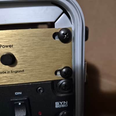 MARSHALL JMP-1 VALVE MIDI PREAMP MODDED 90's - Gold and Black image 2