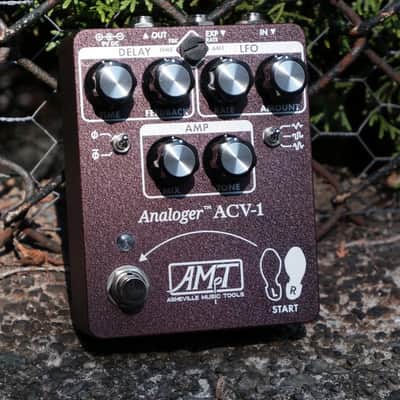 Asheville Music Tools ACV-1 Chorus/Vibrato Time Warping Device Pedal imagen 3