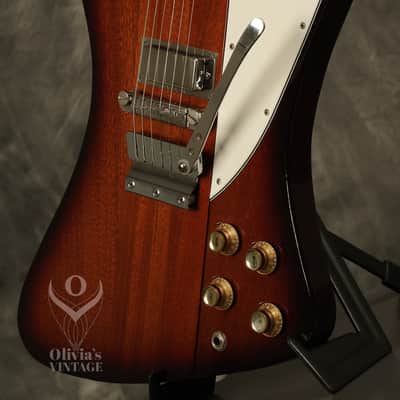 original 1964 Gibson Reverse Firebird III Sunburst CLEAN with all 3 HANG TAGS!!! image 7