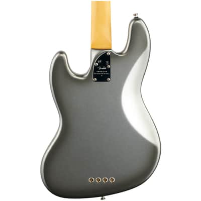 Fender American Professional II Jazz Bass, Mercury, Open Box (Very Good) image 5