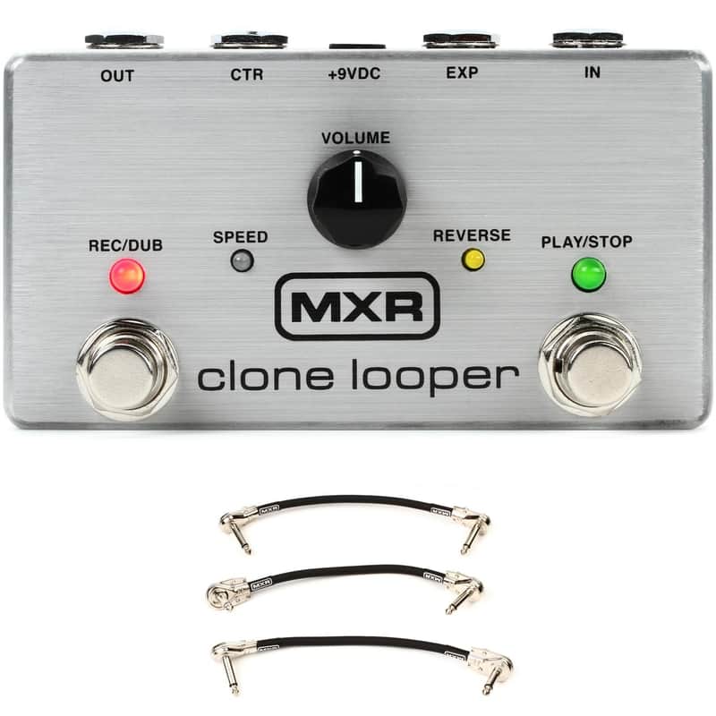 MXR Clone Looper Pedal with 3 Patch Cables image 1