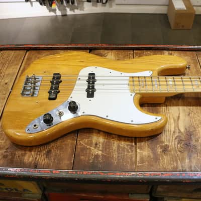 Fender Jazz Bass 3-Bolt with Maple Fretboard 1974 - 1983 - Natural image 3