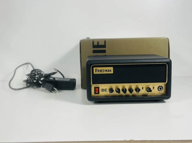 Friedman BE-Mini 30-Watt Solid State Guitar Amp Head 2021 - Present - Black image 1
