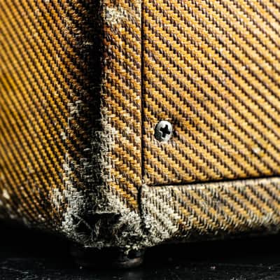 1953 Fender Deluxe 5C3 Wide Panel 10-Watt 1x12 tweed image 13