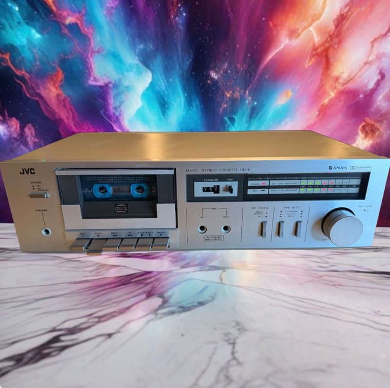 Vintage JVC KD-D2 ANRS Dolby Noise Reduction Cassette Deck FULL FRESH SERVICE! image 1