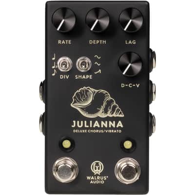 Walrus Audio Julianna Deluxe Chorus/Vibrato Pedal - Black image 1
