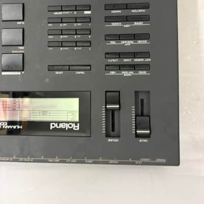 Roland R-8 Human Rhythm Composer 1980s - Black with adapter image 4