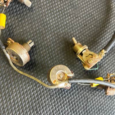 1992 Gibson Les Paul Pots-Switch Wiring Harness image 1