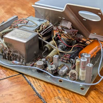 With audio demo: 1960s Siemens V274 mic preamp: 16 .. 48dB gain - recapped, full plug & play! image 9