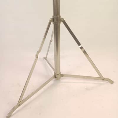 Walberg & Auge Nickel Tripod Base Stand + Center Tube Cymbal/Drum Vintage 50s US image 5