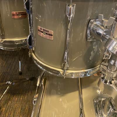 Yamaha 80's Recording Custom Birch 6 Piece Shell Pack- Quartz Grey image 7