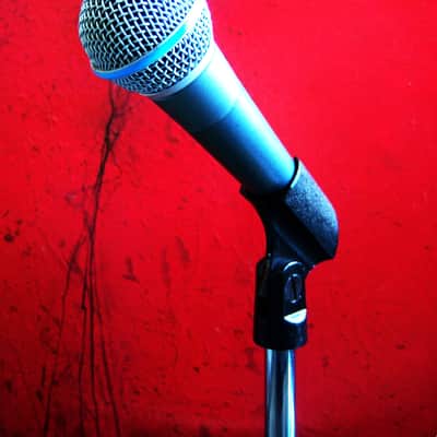 Vintage RARER 1980's Shure BETA 58 / SM58 dynamic cardioid microphone USA Low Z w accessories SM58 # 3 image 6