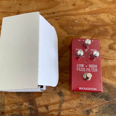 Broughton Audio High + Low Pass Filter 2020’s Red Sparkle image 1
