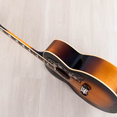 2024 Gibson Custom 1957 SJ-200 Murphy Lab Light Aged Vintage Sunburst, Mint w/ Case, Tags image 14