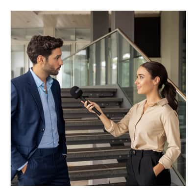 RODE Interview GO Handheld Adaptor for Wireless GO Transmitters (Purple) image 6