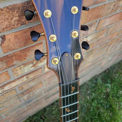 2004 Master Luthier Tom Bills Archtop Acoustic/Electric Guitar Fabulous Looks, Sound & Playability With Deluxe Case image 4