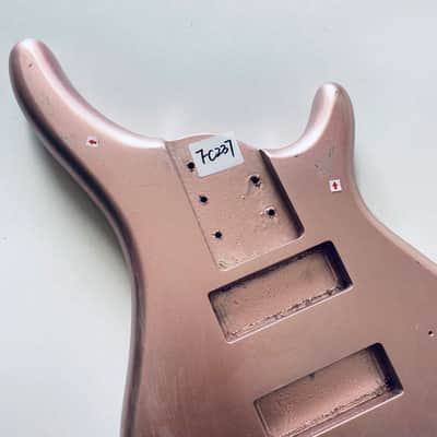 Pink Metallic Finish 5 String Bass Body image 20