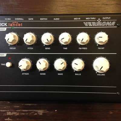 Vermona Kick Lancet Desktop Analog Kick Drum Generator | Reverb